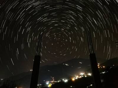 Seeing the earth rotate
